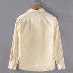 Hollis | Overshirt with Buttoned Cuffs and Drop Hem