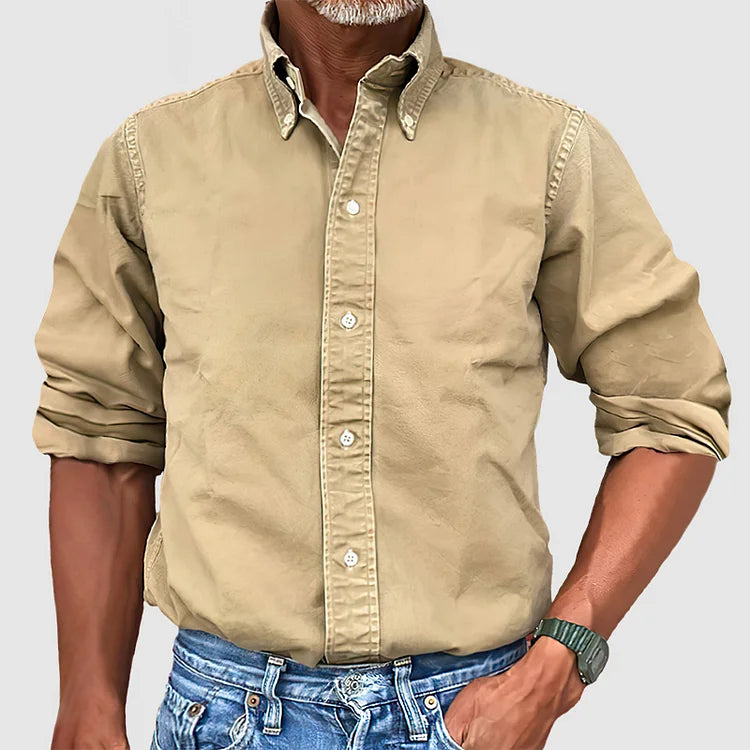 Nolan | Essential Long-Sleeve Shirt