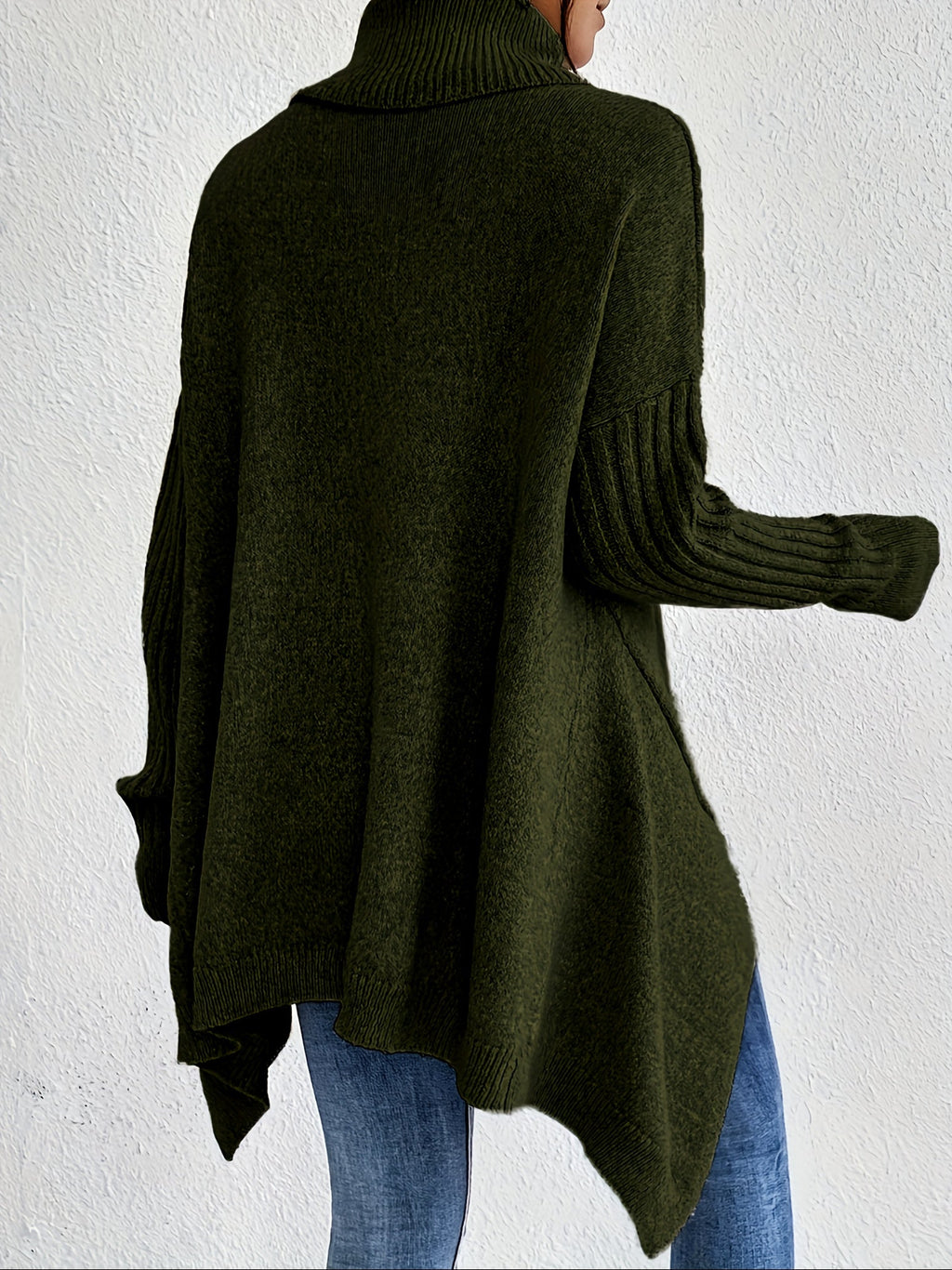 Irina | Oversized Turtleneck Sweater