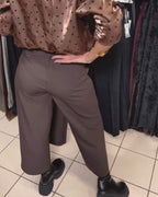 Oravelline - Elegant Trousers with Modern Zip Closure