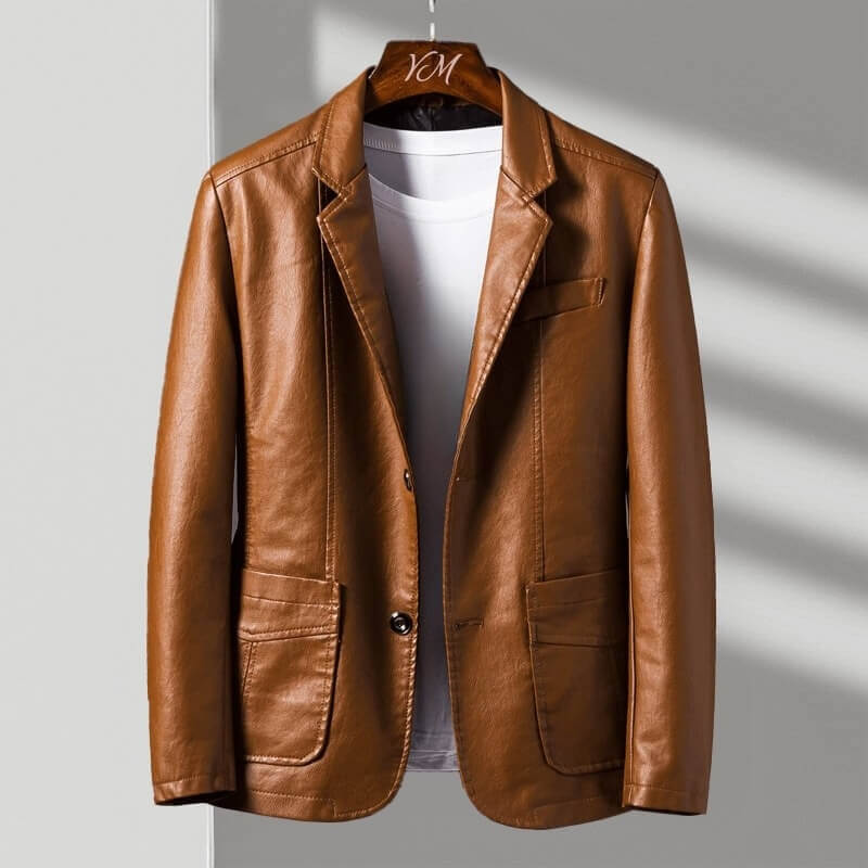 ZARI | ALESSANDRO VERDI LEATHER JACKET