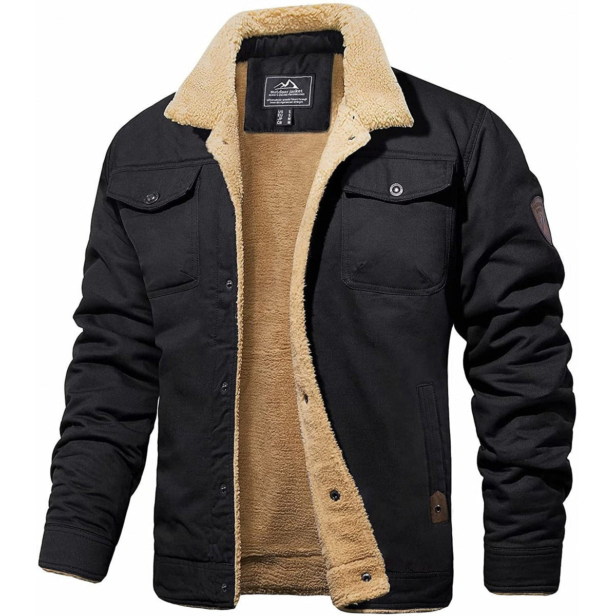 Alan - Men's Thermal Bomber Jacket