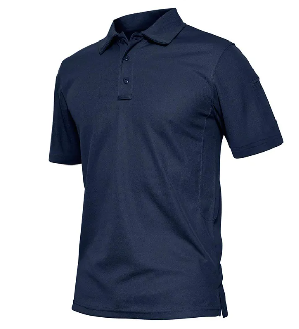 Graham | Short Sleeve Polo Shirt with Side Vents