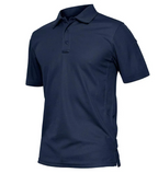 Graham | Short Sleeve Polo Shirt with Side Vents
