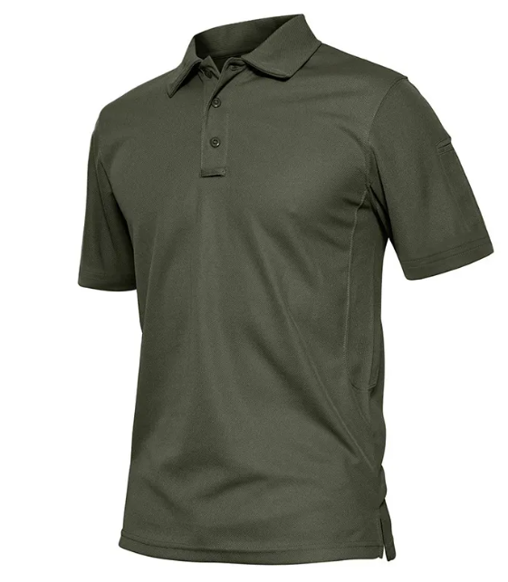 Graham | Short Sleeve Polo Shirt with Side Vents