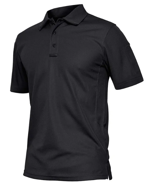 Graham | Short Sleeve Polo Shirt with Side Vents