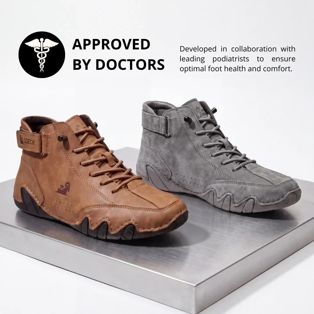 Water-Resistant Breathable Arch Support Walking Shoes