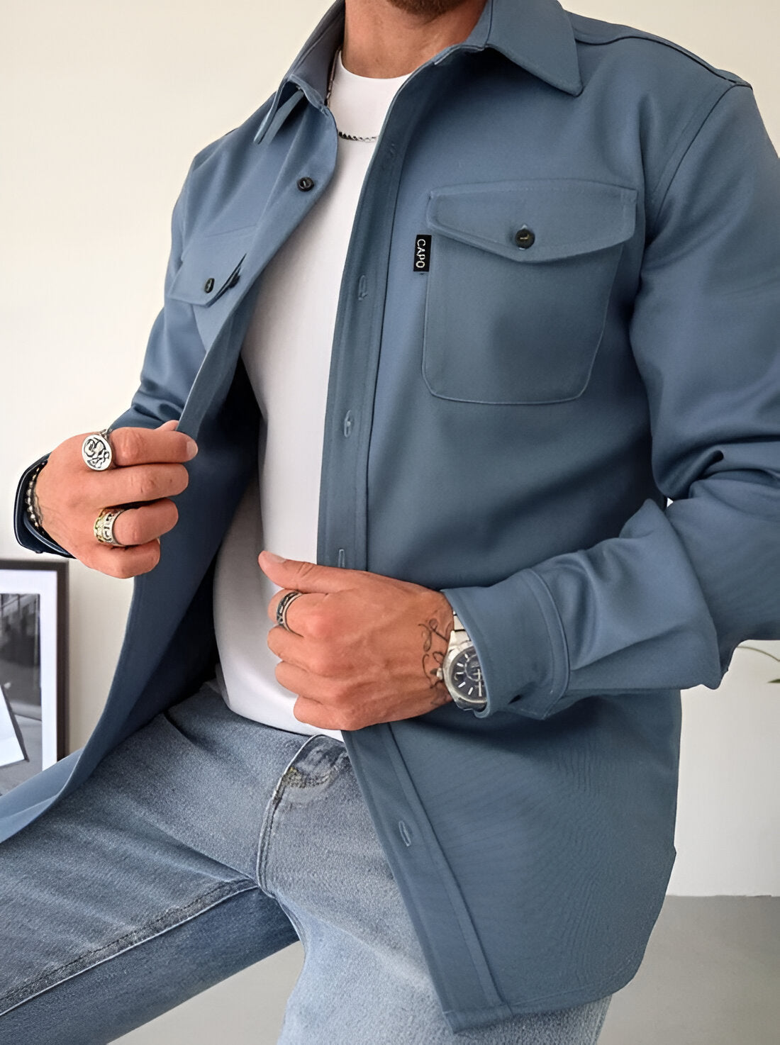 Benton | Casual Shirt Jacket