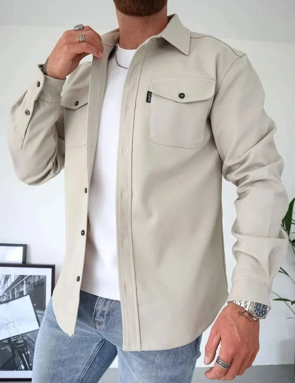 Benton | Casual Shirt Jacket