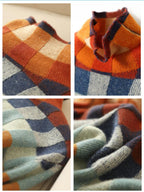 Hodierna - Geometric Women's Winter Sweater