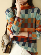 Hodierna - Geometric Women's Winter Sweater