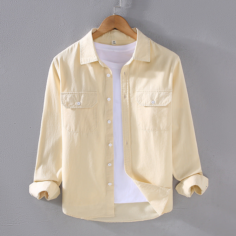 Archer | Overshirt with Buttoned Flap Pockets