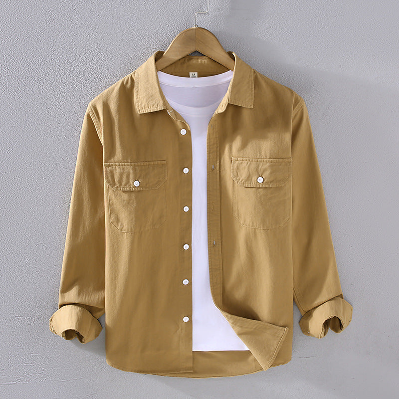Archer | Overshirt with Buttoned Flap Pockets