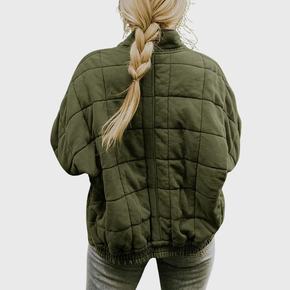 Taveline - Elegant oversized jacket with lightweight lining and practical pockets