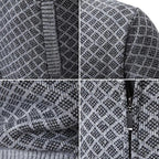 Maven | Classic Cardigan in a Diamond Knit