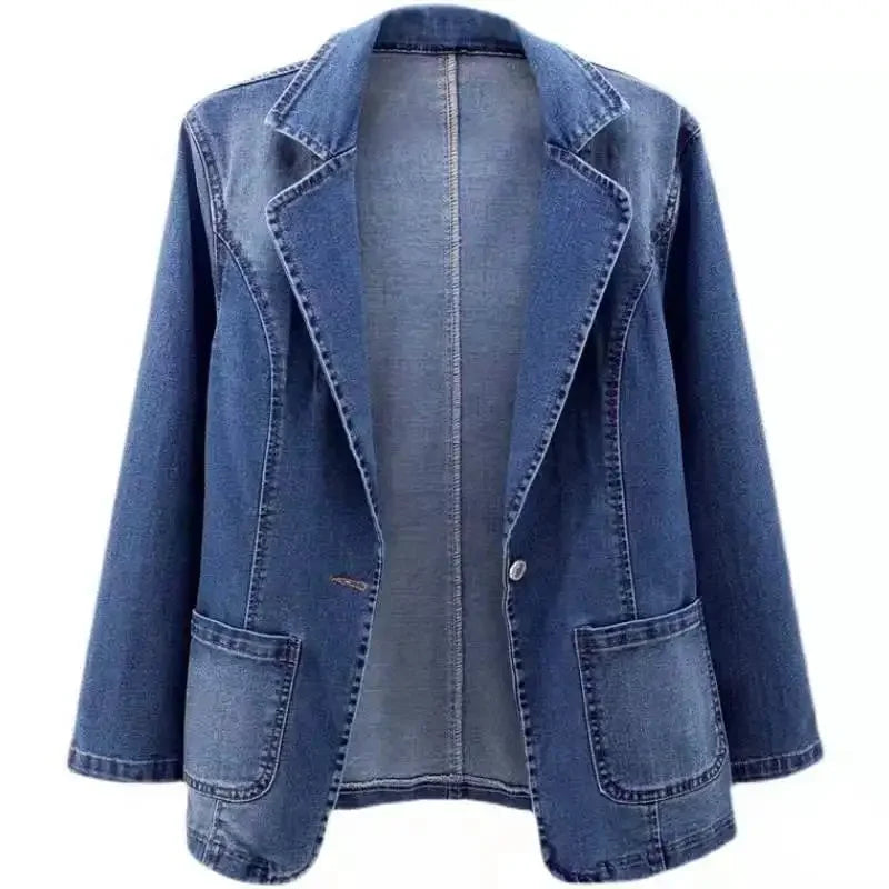 Lunavia - Elegant denim jacket for a refined casual style