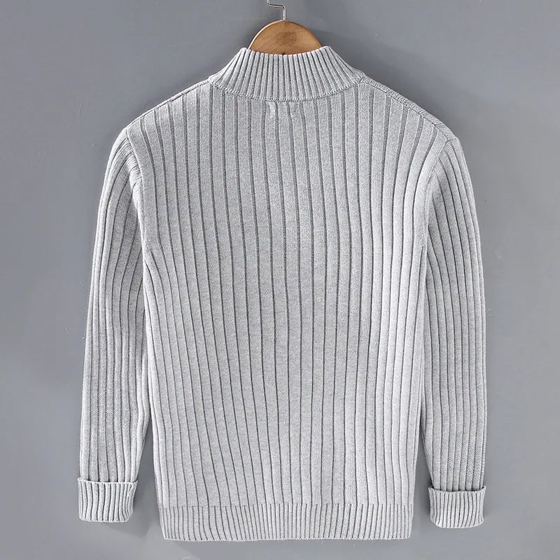 Paulo | Chunky Cardigan with Full Zip