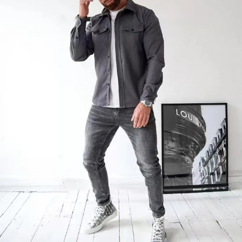 Brookfield™ | Classic Casual Shirt Jacket