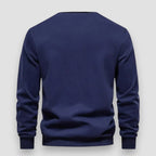 Lachlan | Long Sleeve Polo Shirt with Contrast Collar