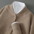 Josse | Crew Neck Button Cardigan