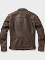 Xavier - Men's Vintage Leather Jacket