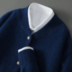 Josse | Crew Neck Button Cardigan