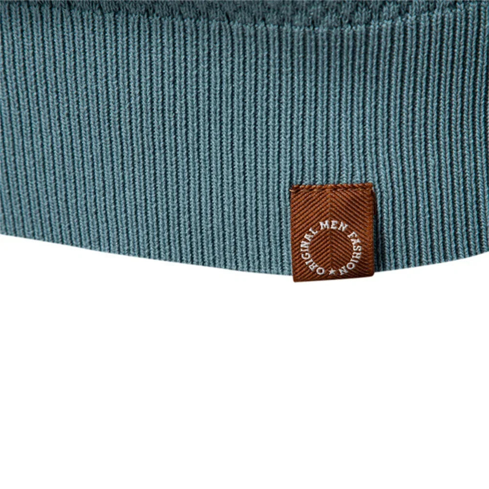 Harlan | Knit Polo Shirt with Open V Placket