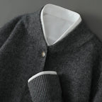 Josse | Crew Neck Button Cardigan