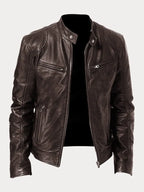 VINA | STYLISH BIKER LEATHER JACKET FOR MEN