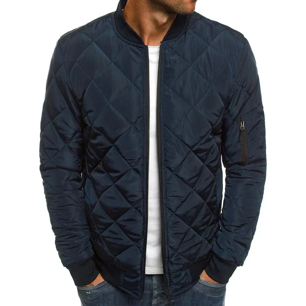 Daniel | Stylish Quilted Bomber Jacket