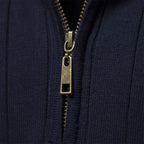 Aloïs - Men's winter sweater with zipped neck and optimal warmth