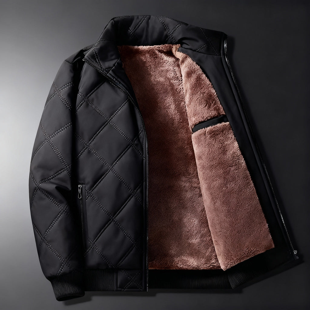 Elliot - Men's Quilted Fleece Jacket