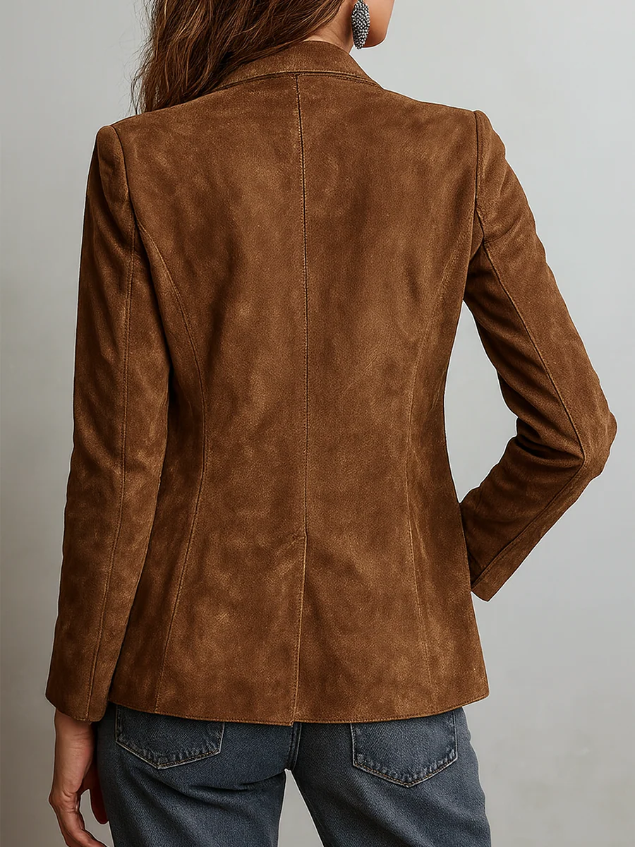 Silke - Vintage women's blazer with buttons and pockets