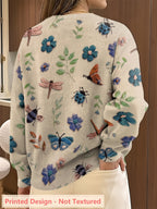 Fiorika - Elegant Nature Embroidered Sweater