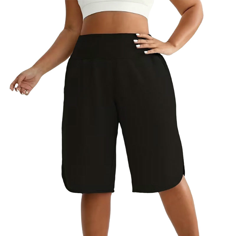 Graciela - Short, Women's, Large, High Waist, Knee Length