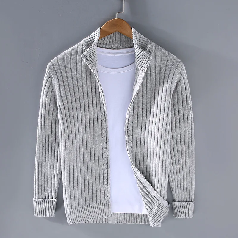 Paulo | Chunky Cardigan with Full Zip