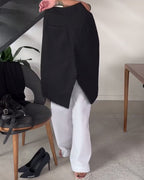 Blair - Women's Asymmetric Wide-Leg Trousers for Office and Everyday Wear