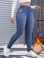 Dorinavia - ComfortFit Thermal Jeans