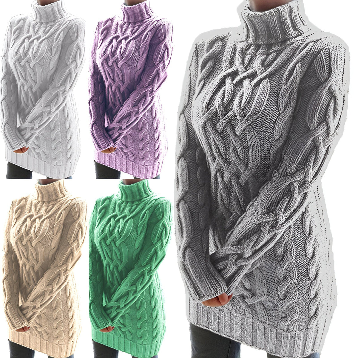 Anastazja - Cozy and stylish turtleneck sweater