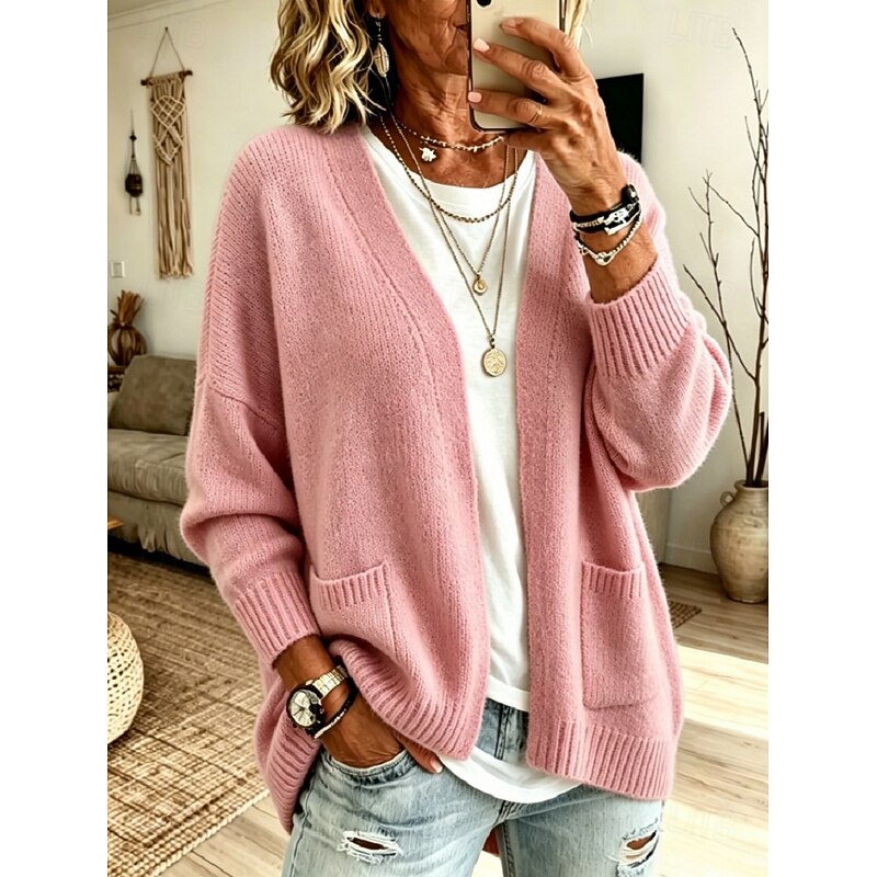 Brookfield™ | Elegant Open-Front Cardigan