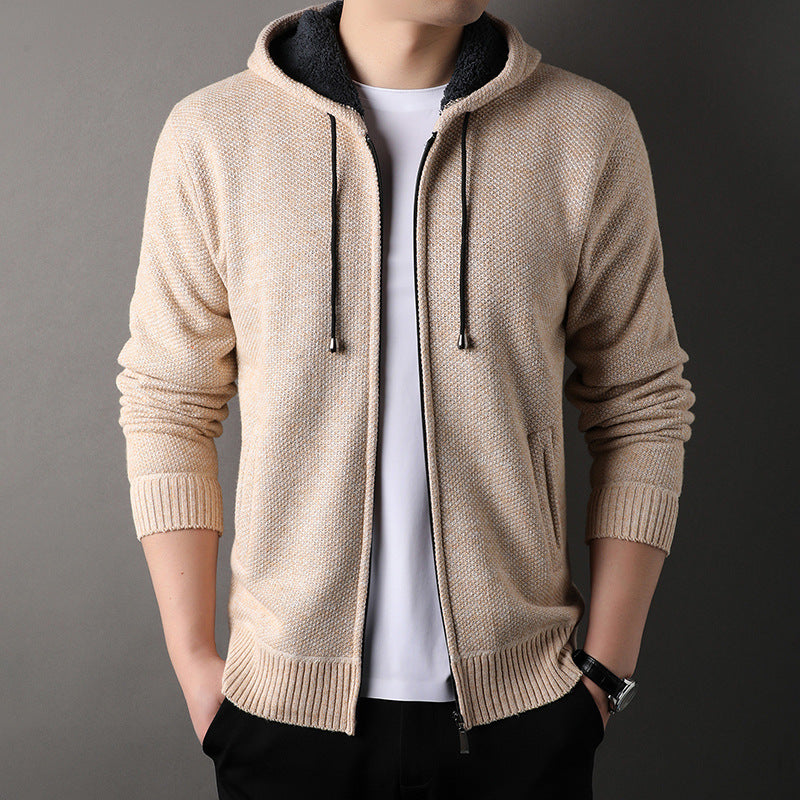Fraser | Lined Hooded Zip Cardigan