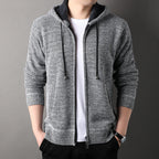 Fraser | Lined Hooded Zip Cardigan