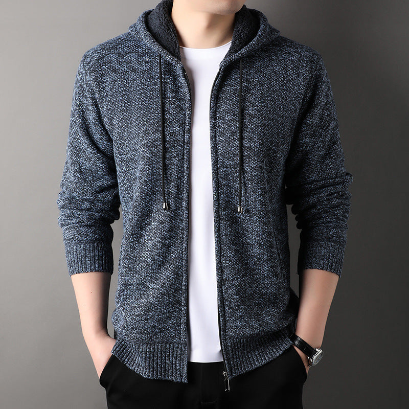 Fraser | Lined Hooded Zip Cardigan