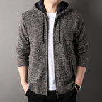 Fraser | Lined Hooded Zip Cardigan