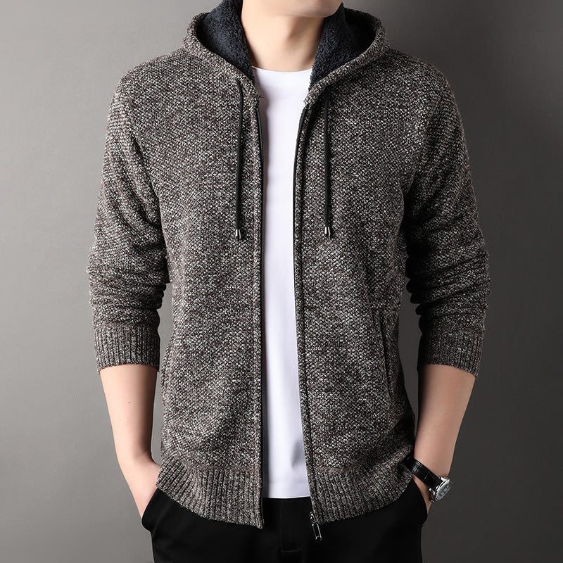 Fraser | Lined Hooded Zip Cardigan