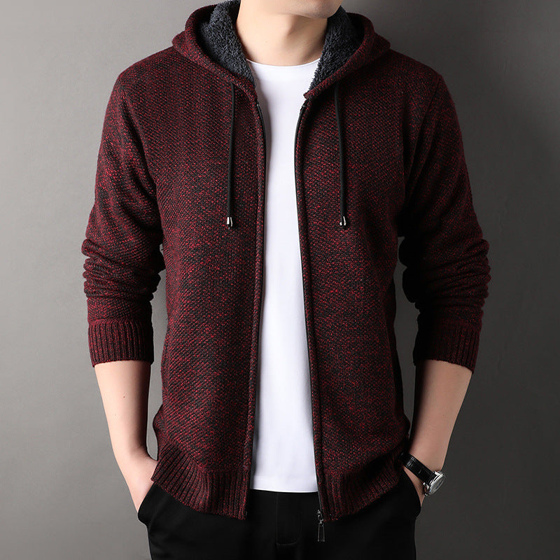 Fraser | Lined Hooded Zip Cardigan