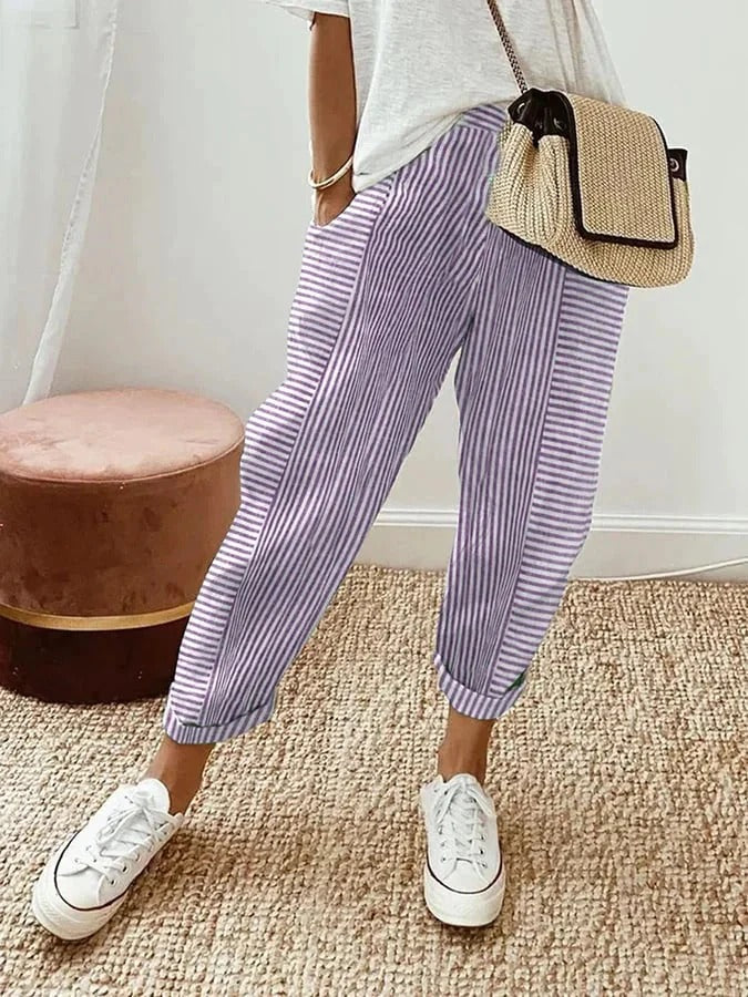 Lore - Lore Striped Pants