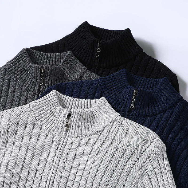 Paulo | Chunky Cardigan with Full Zip