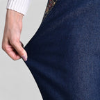 Griselia™ - Women's jeans with elastic waist and side pockets