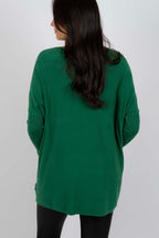 Chanel Women's Long Sleeve Tunic Sweater with Pockets
